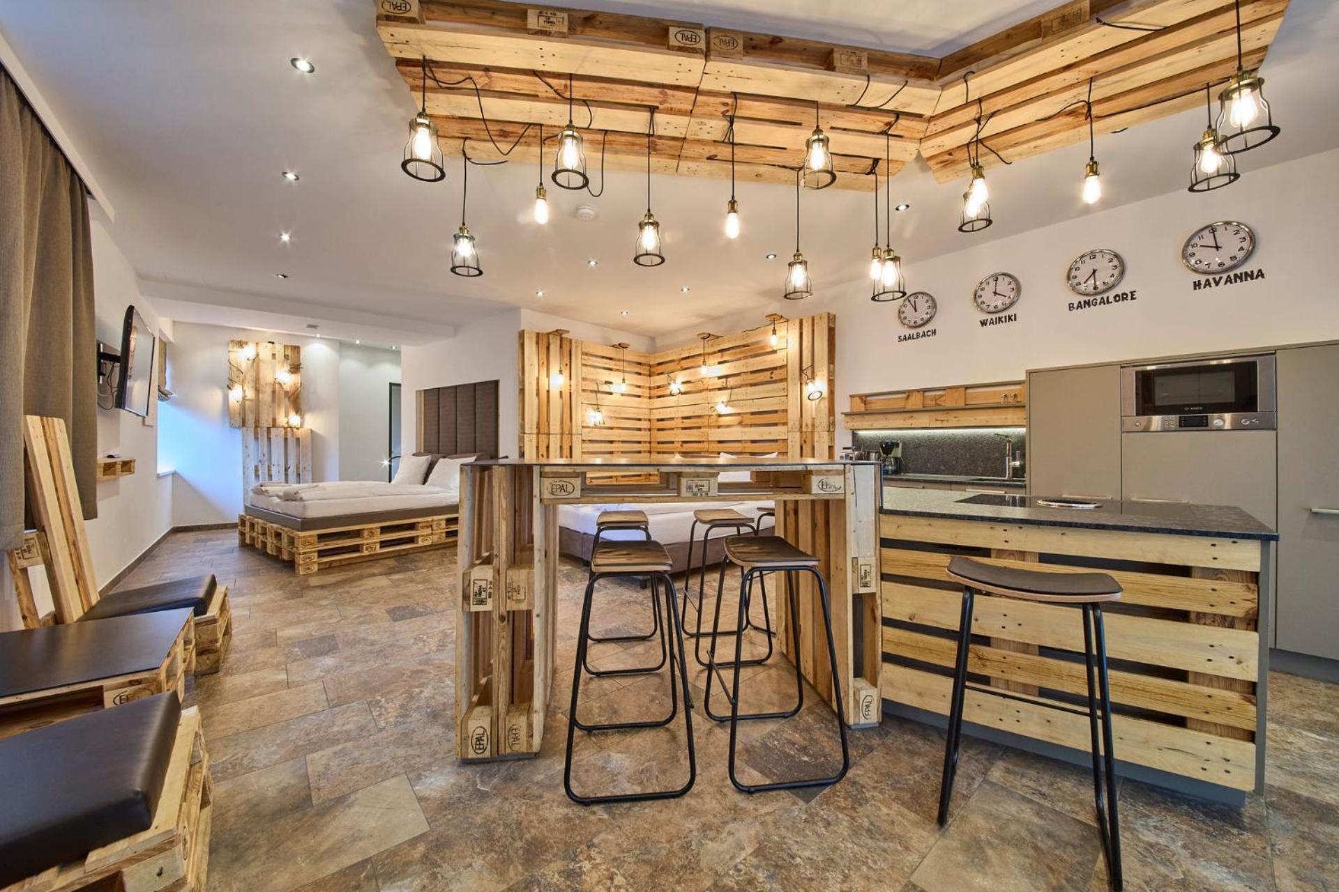 Appartement Bretterbude ザールバッハ・ヒンターグレム エクステリア 写真