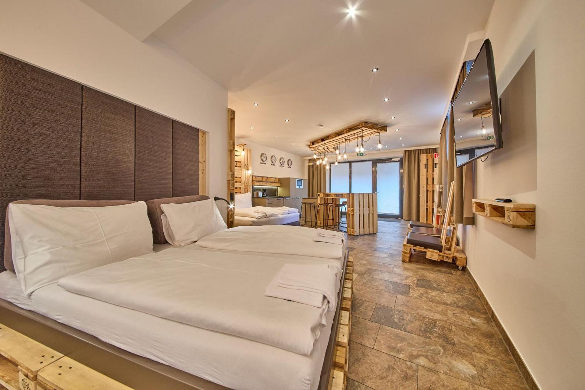Appartement Bretterbude ザールバッハ・ヒンターグレム エクステリア 写真